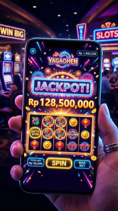 Tampilan antarmuka aplikasi yagaohen yang menawan dan mudah dipahami.